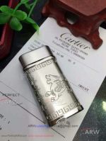 ARW 1:1 Perfect Replica 2019 New Style Cartier Classic Fusion Sliver Carving Lighter Cartier 316L Stainless Steel Jet Lighter